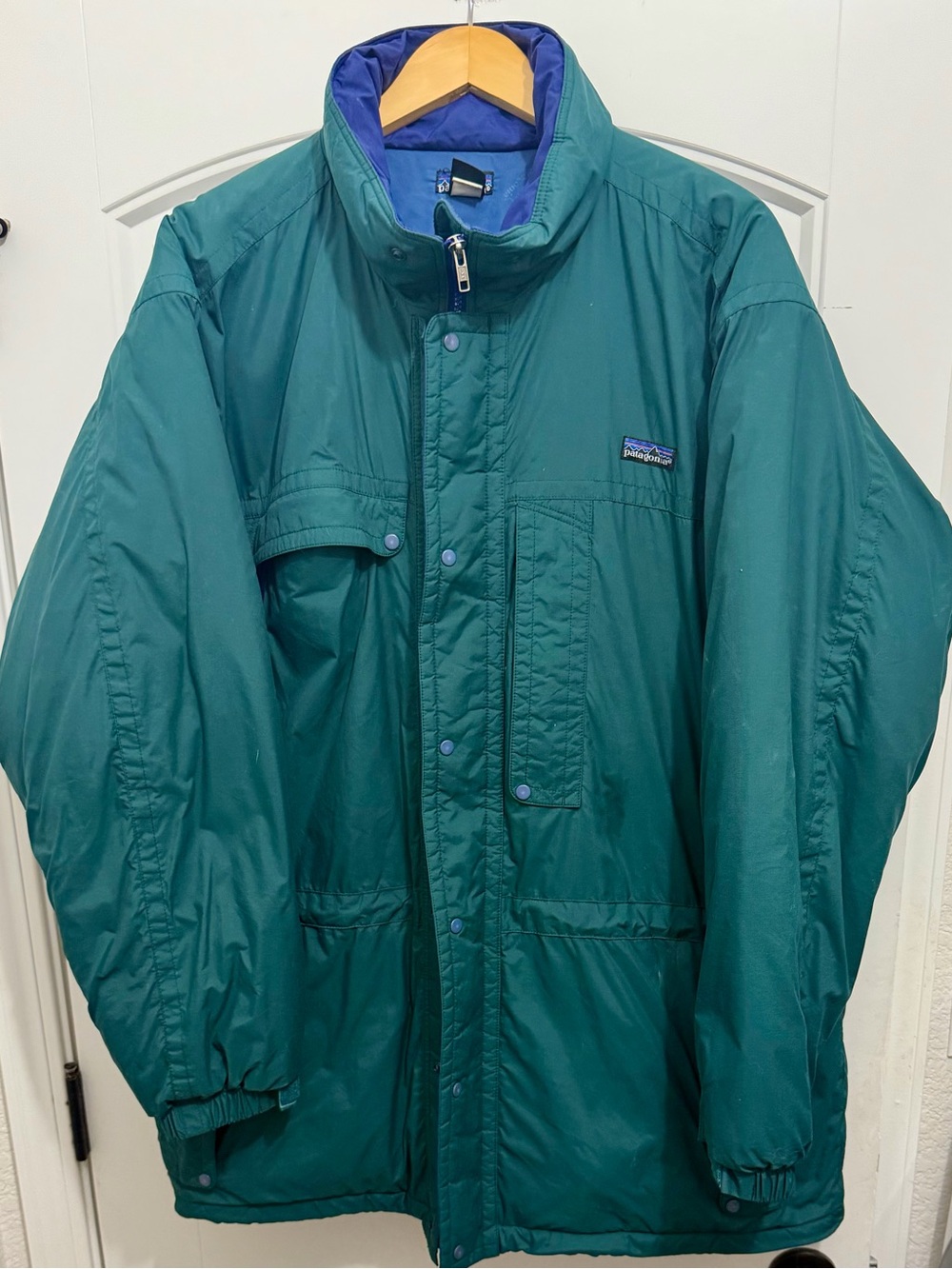 Vintage Patagonia Men’s Rubicon Rider Puffer Coat, Hunter Green, Size Large